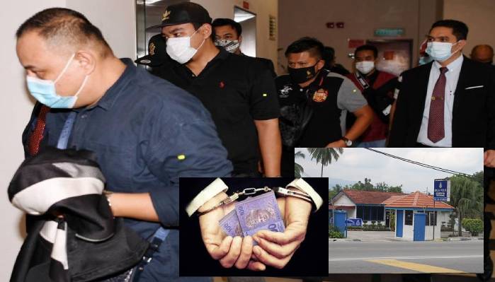 Ketua Balai bersama 3 Anggota Polis Didkwa Terima Suapan RM300 hingga RM1200